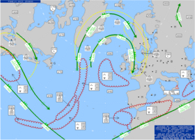 Карты турбулентности Полярного маршрута Азиатско-Тихоокеанского региона — 00 UTC