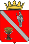 Coat of arms of Chernyshkovsky district with a crown 01.png