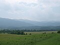 Вид на Грейт-Смоки-Маунтинс и Кейдс-Коув