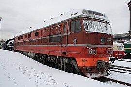 Экспериментальный восьмиосный тепловоз ТЭП80