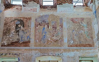 Пронино, урочище. Церковь Михаила Архангела, Фрески, Безин 12.jpg