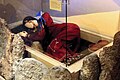 Реконструкция захоронения. Лисаковский музей истории и культуры верхнего течения реки Тобол