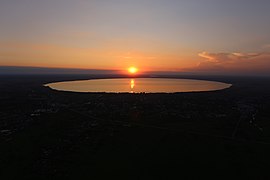 Плещеево озеро на закате