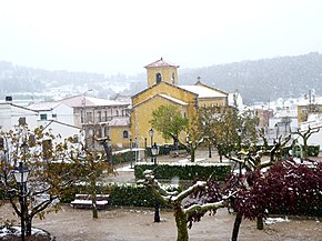 Iglesia de Benagéber y Parque. Nevada.jpg