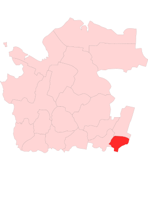 Вилегодский муниципальный округ на карте