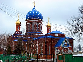 Храм до восстановления колокольни, 2015 год